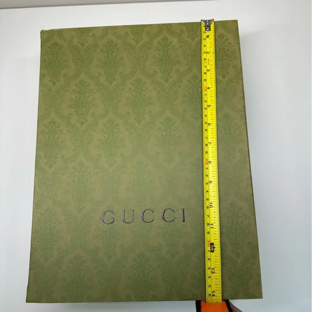 Gucci | Shoe Box | Green | 10.9 W x 14.25 H x 4.75 D inch